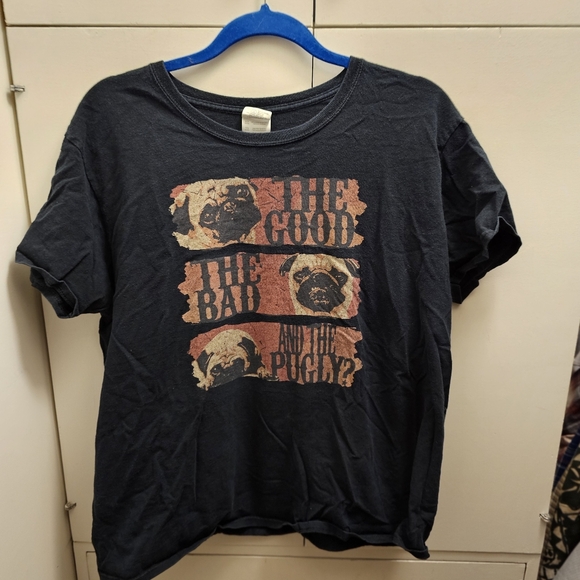 Pug T-Shirt Women's Size XL - Picture 1 of 3